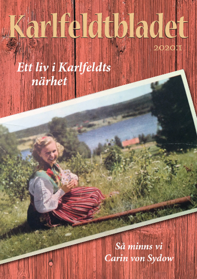 Karlfeldtbladet 2020-1 omslag
